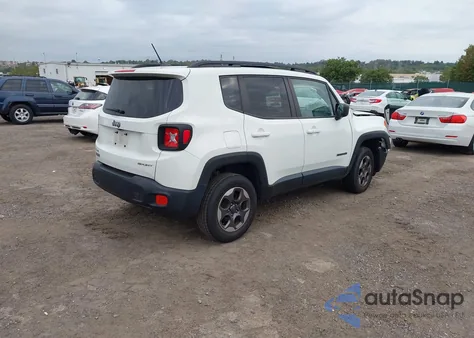 2017 Jeep Renegade Sport from USA, damaged, VIN ZACCJBAB0HPE70900